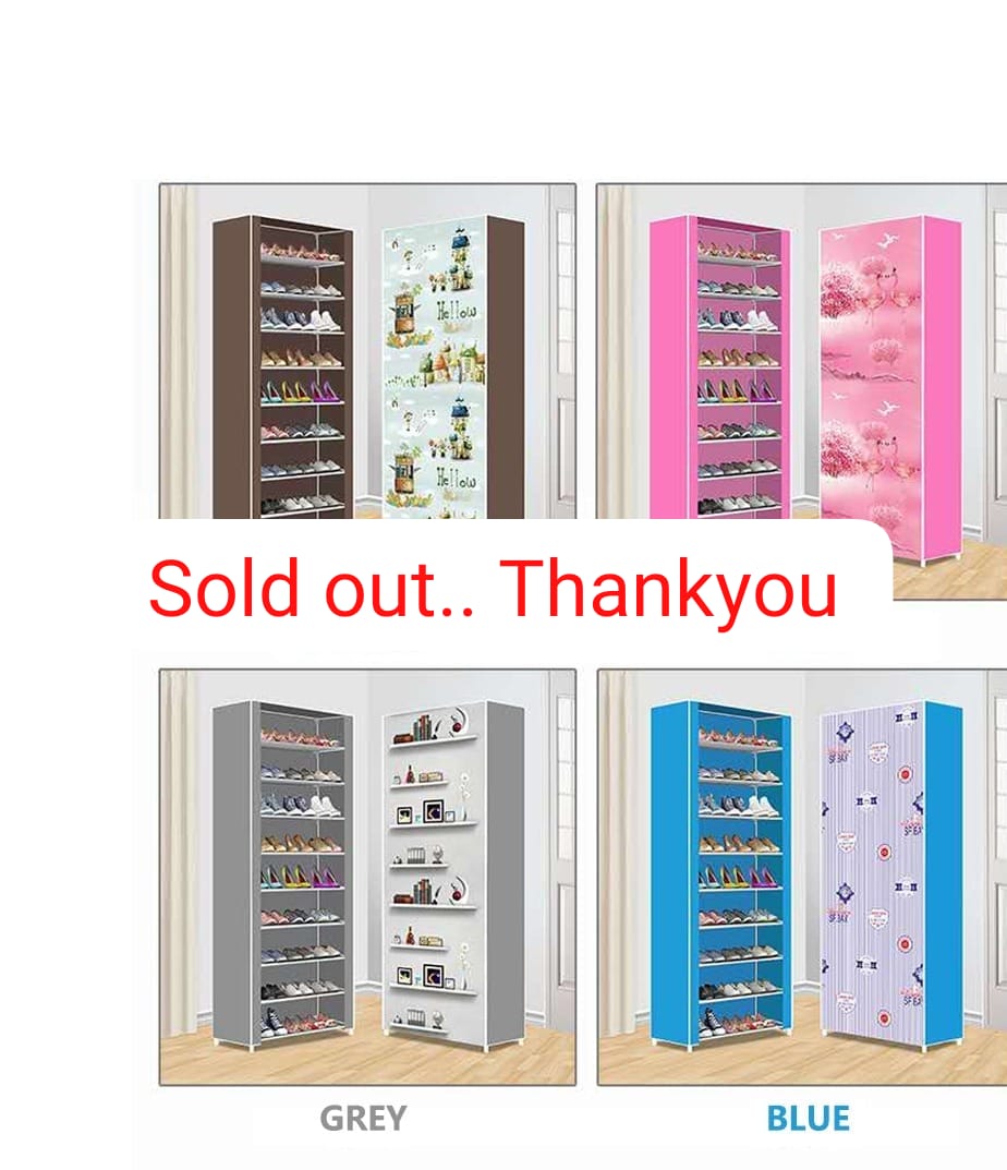 6 layers shoe rack(purple only)