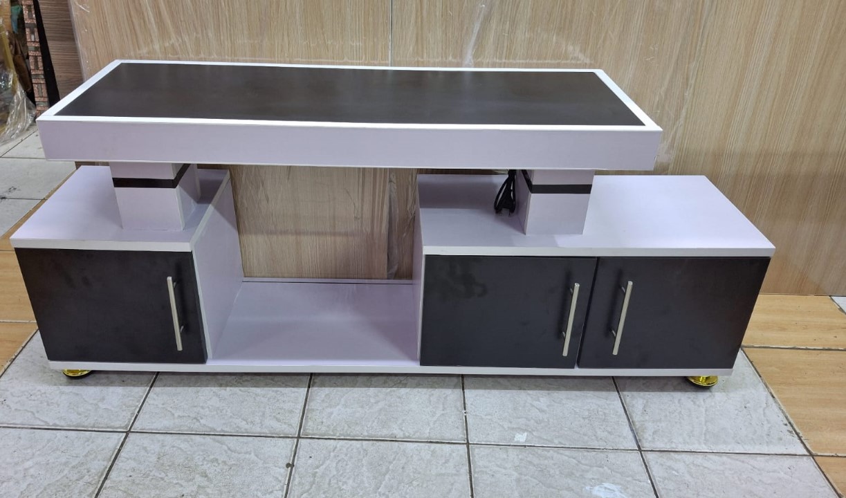 Istanbul 1 Modern TV Stand with LED Lights 